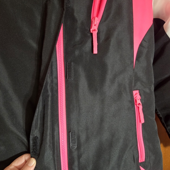 Children's Place Kids Pink and Black Jacket - Picture 4 of 6